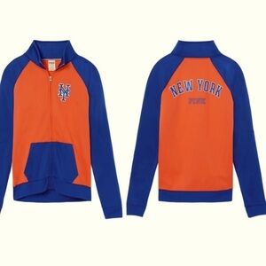 Victoria secret Pink NY Mets bling track jacket